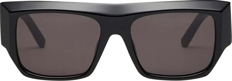 Palm Angels Blanca Sunglasses 'Black/Dark Grey'