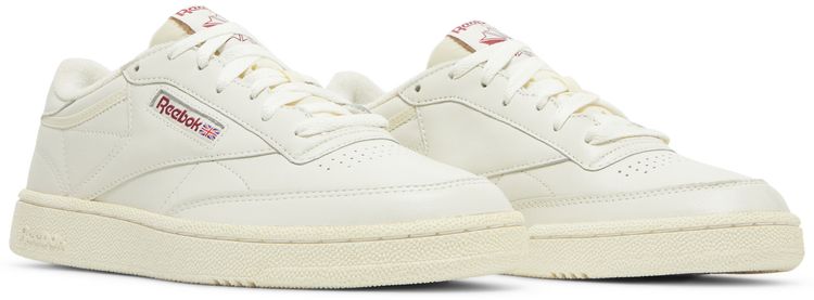 Club C 85 Vintage Chalk Meteor Red