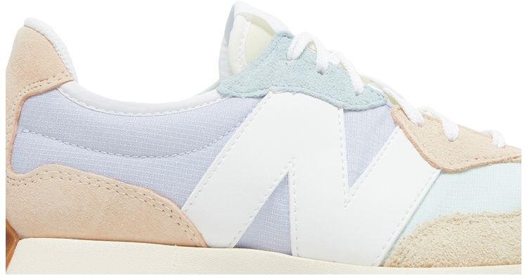 New Balance Wmns 327 White Morning Fog Gum