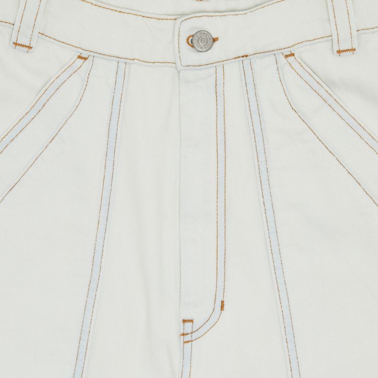 MM6 Maison Margiela 5 Pocket Pants Super Bleach