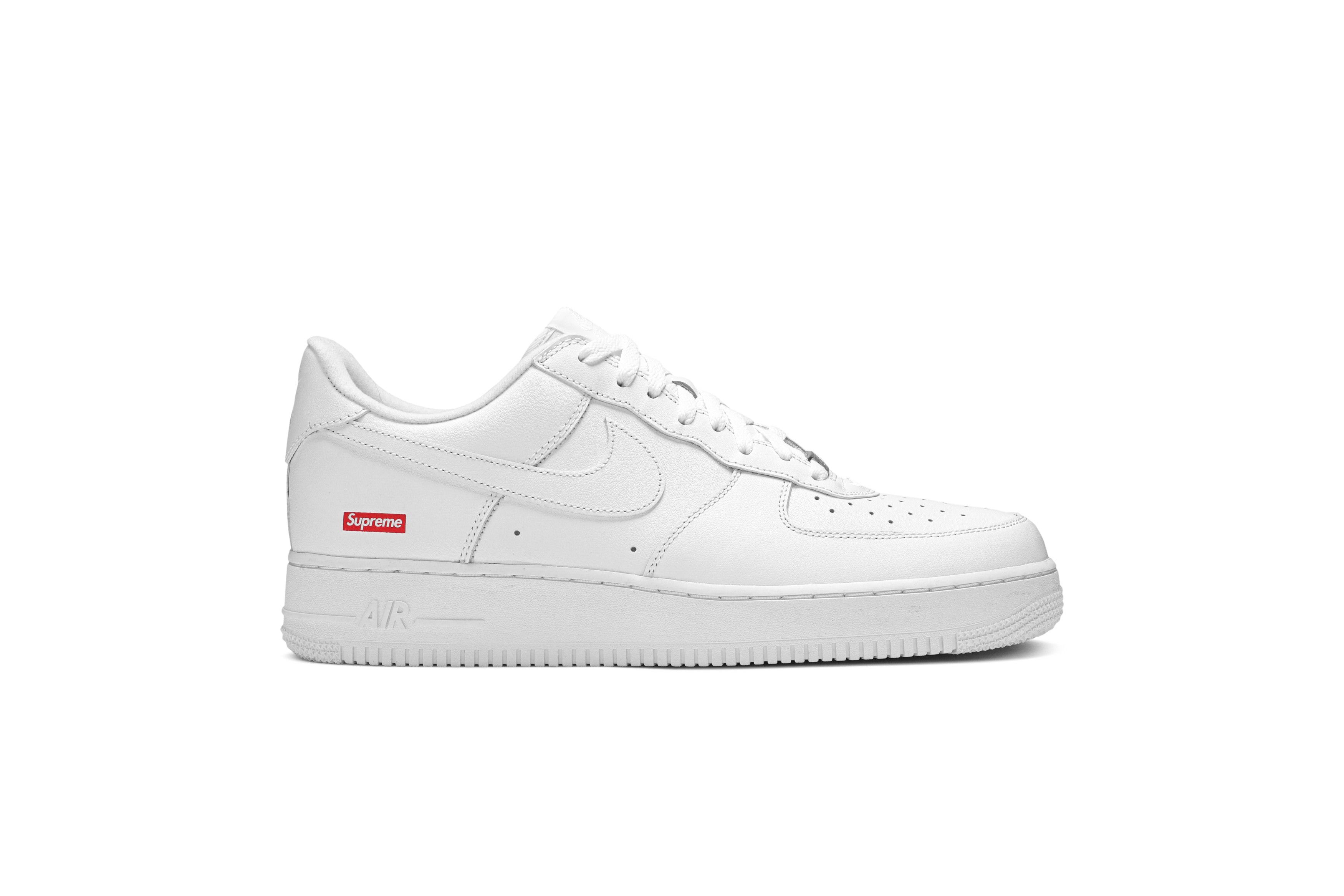 Buy Supreme x Air Force 1 Low 'Box Logo - White' - CU9225