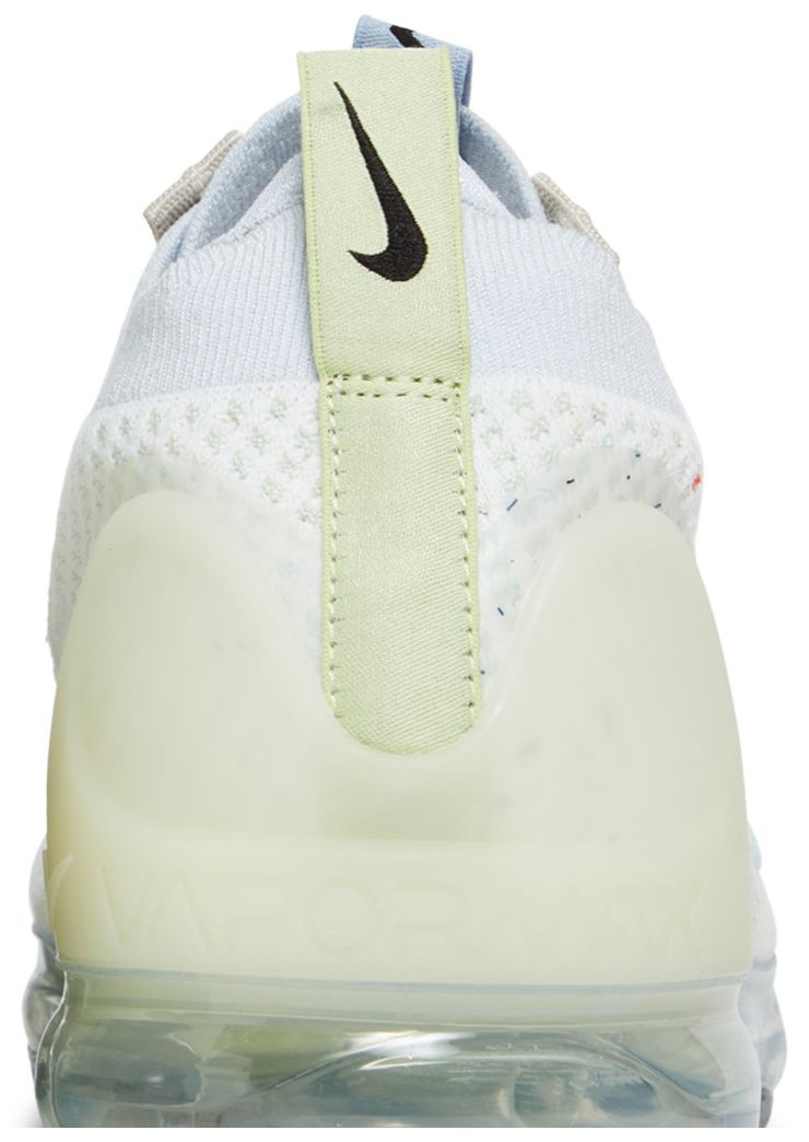 Nike Air VaporMax 2021 Flyknit Mismatched Swoosh White