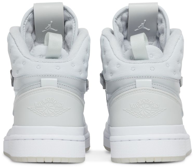 Wmns Air Jordan 1 Acclimate White Grey Fog