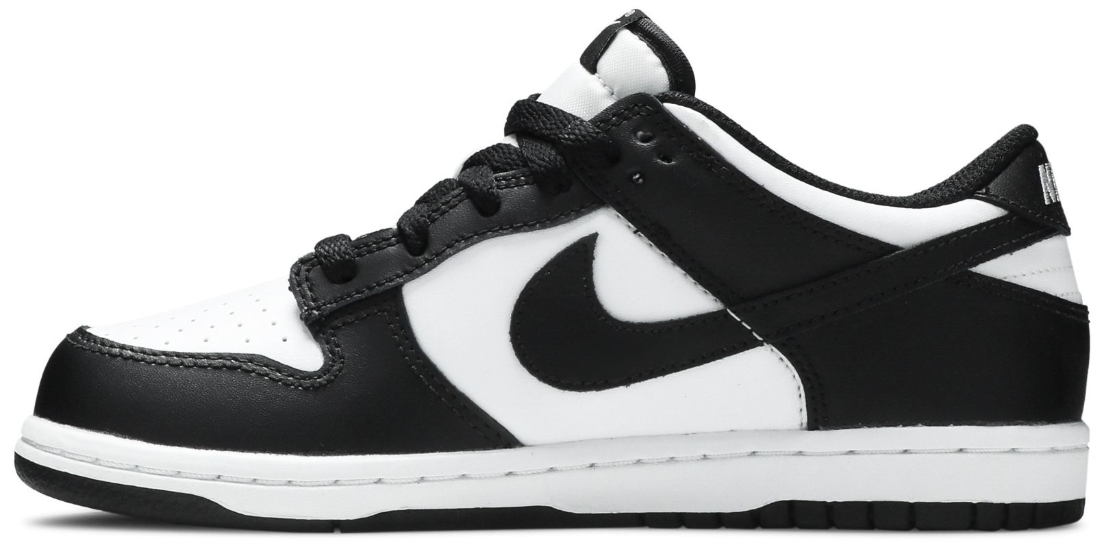 footlocker dunk low black white