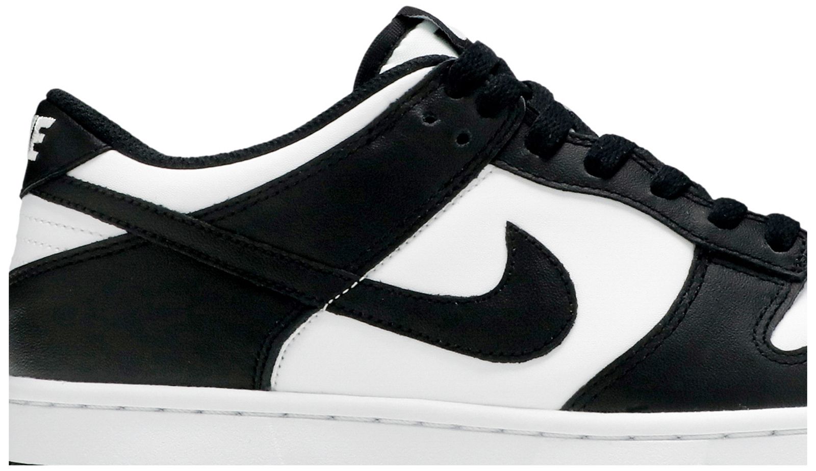 dunk low black white near me