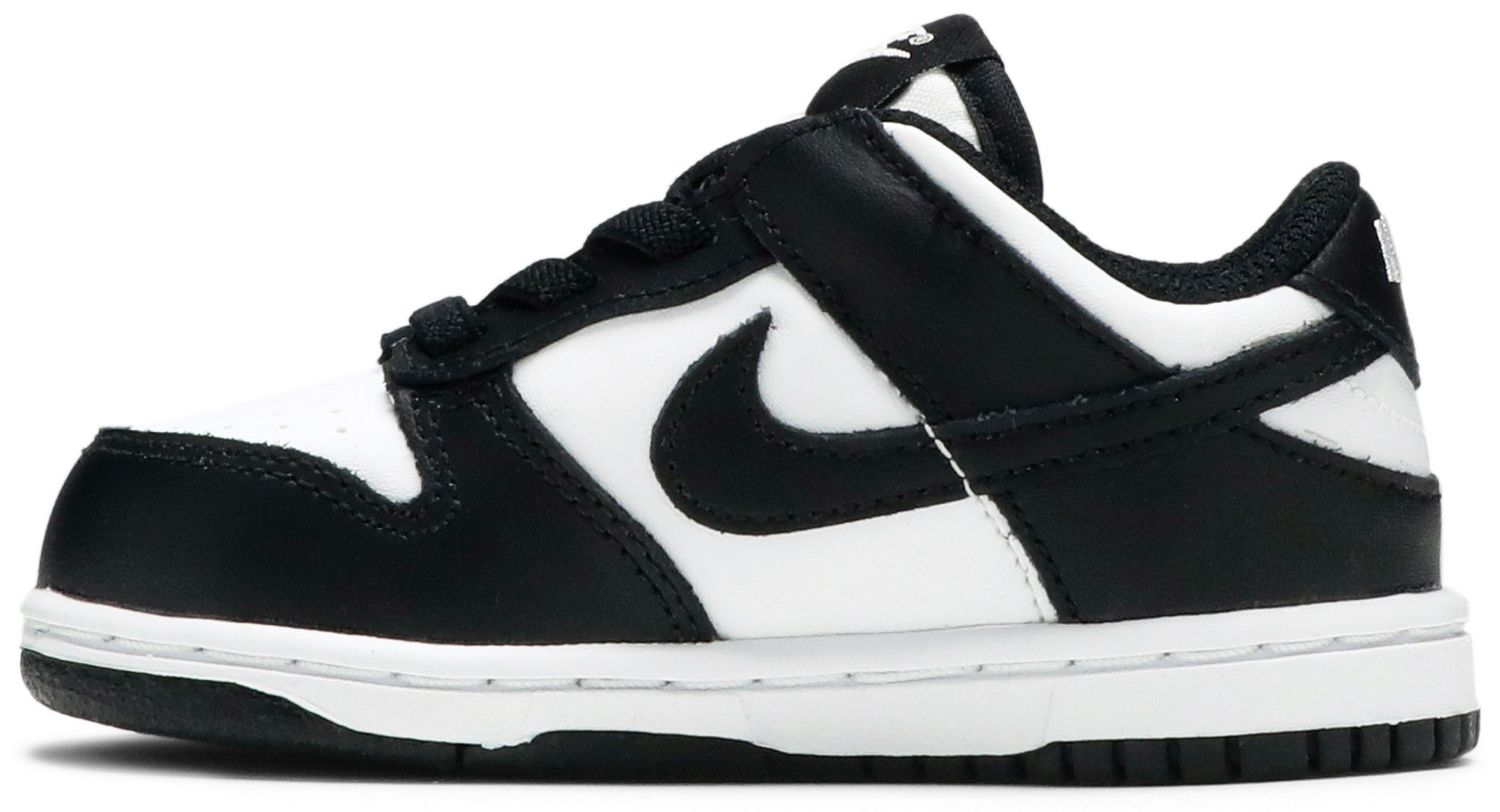 dunk white black low