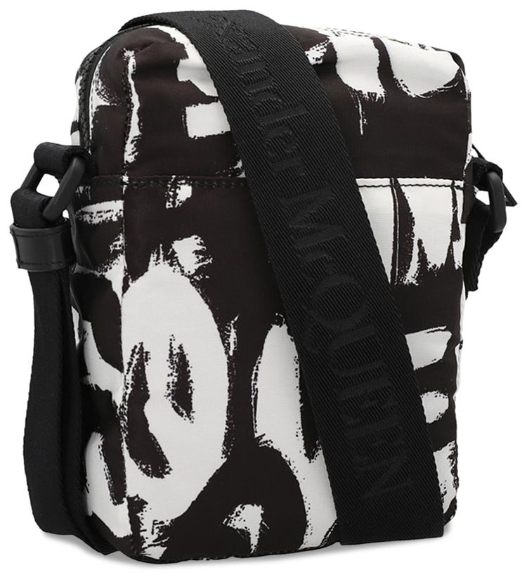 Alexander McQueen Urban Mini Messenger BlackOff White
