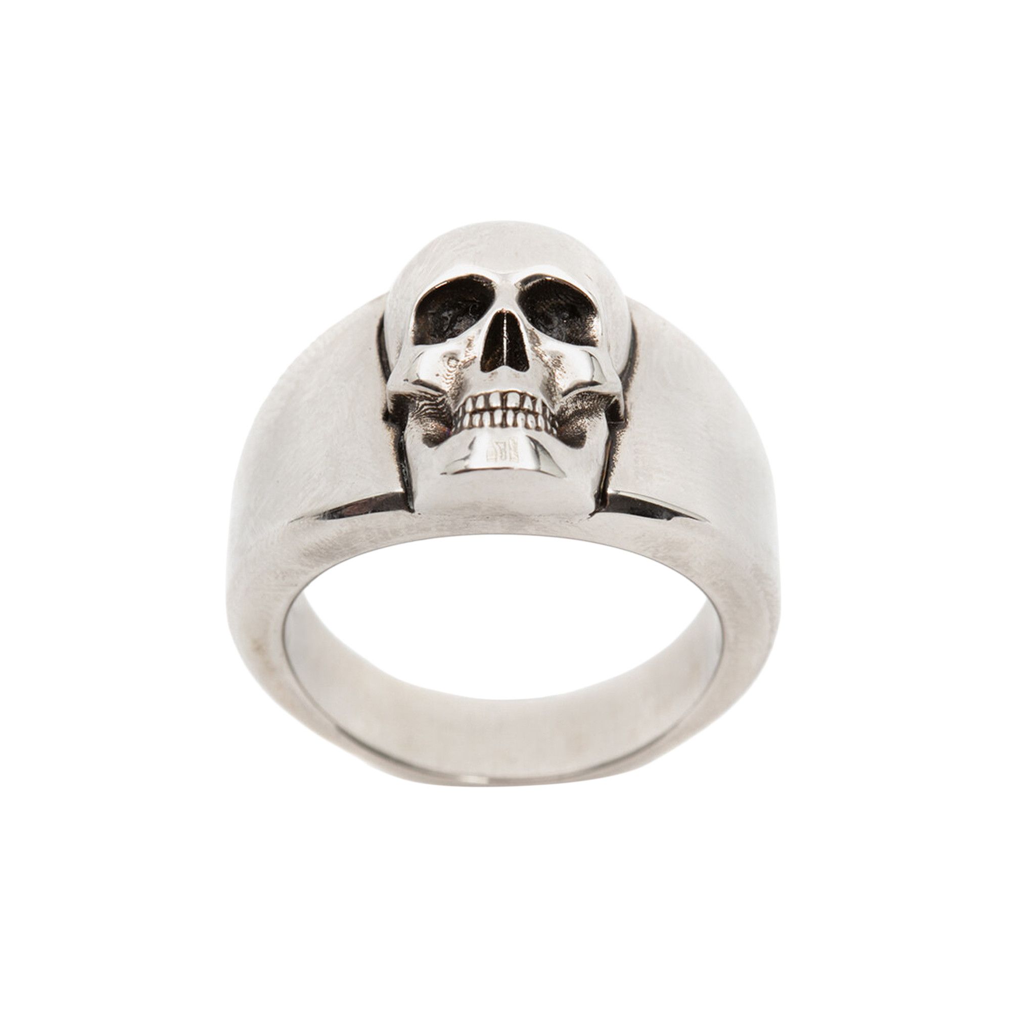 Alexander mcqueen top mens silver rings