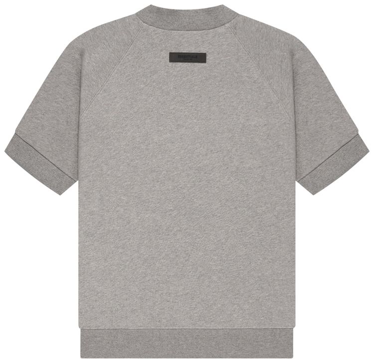 Fear of God Essentials Short Sleeve Sweatshirt Dark Oatmeal