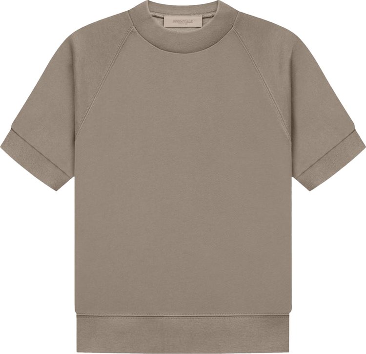 Fear of God Essentials Short-Sleeve Sweatshirt 'Desert Taupe'
