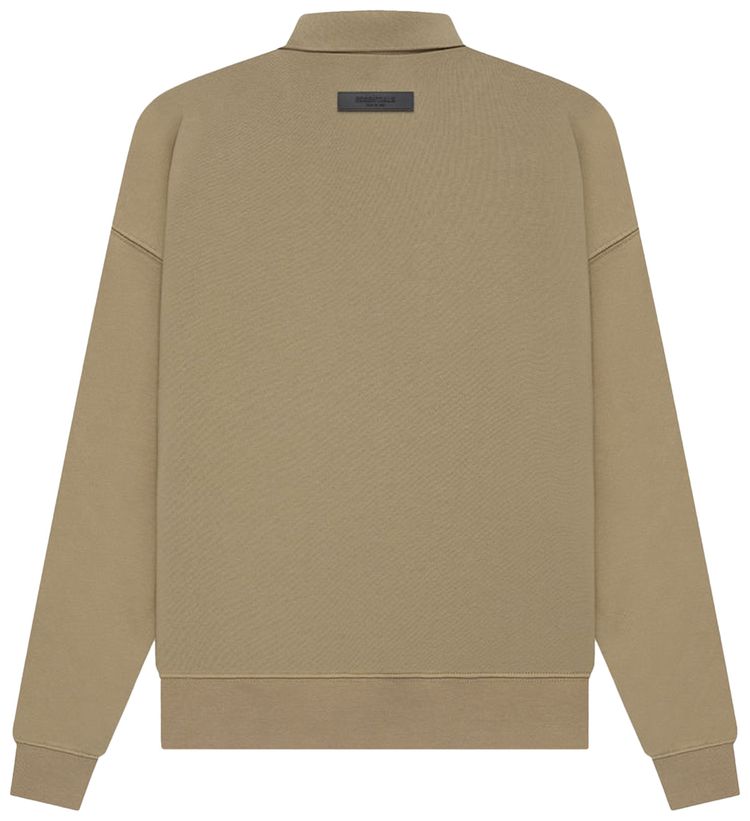 Fear of God Essentials Long Sleeve Polo Oak