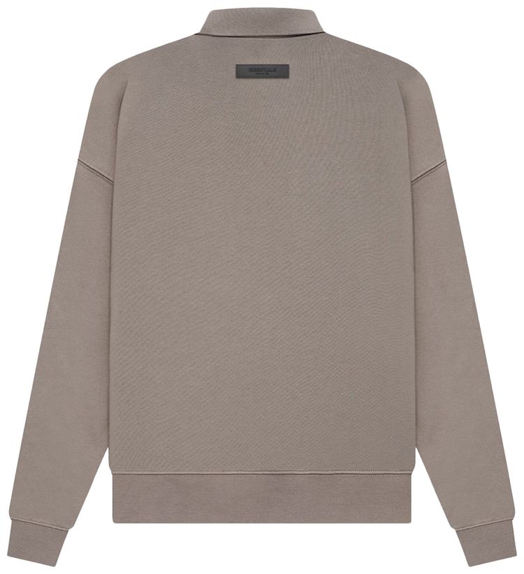 Fear of God Essentials Long Sleeve Polo Desert Taupe