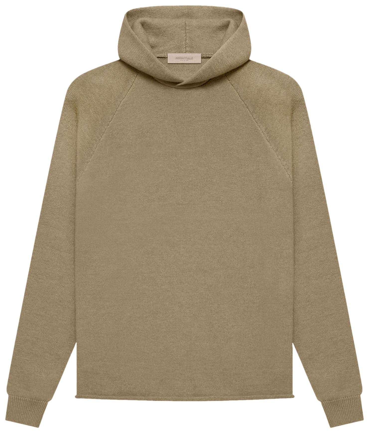 Buy Fear of God Essentials Knit Hoodie 'Oak' 192BT212205F GOAT