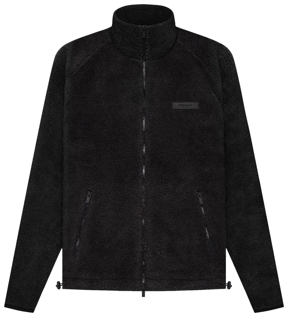 Buy Fear of God Essentials Polar Fleece Full Zip Jacket 'Iron