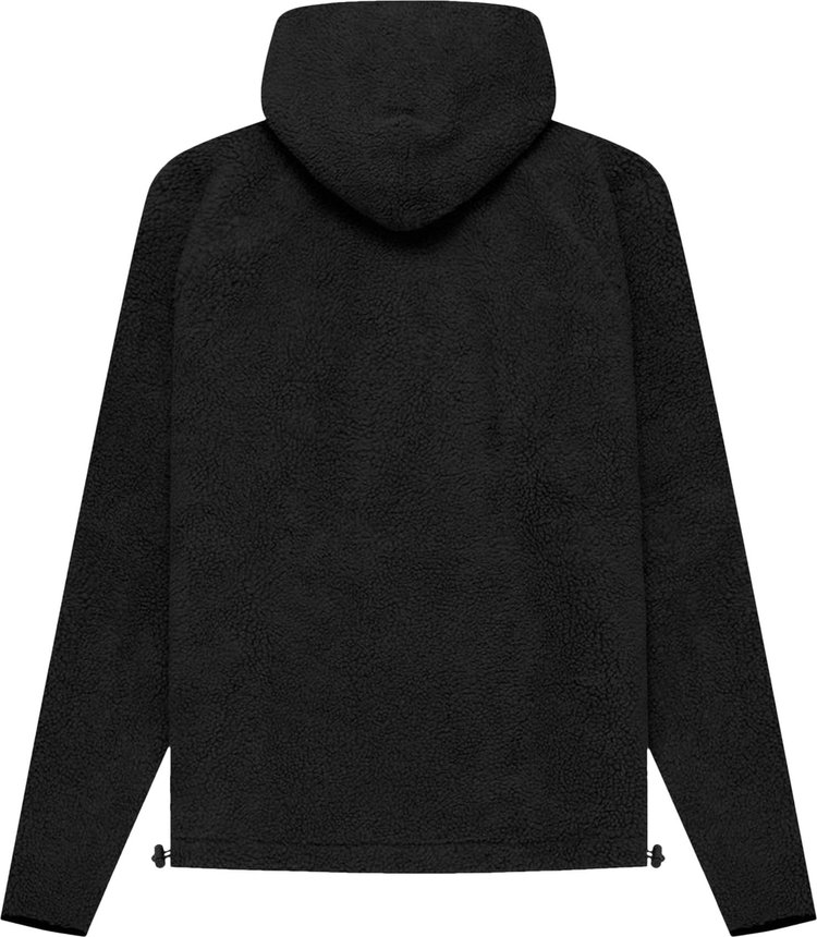 Fear of God Essentials Polar Fleece Half Zip Hoodie Iron