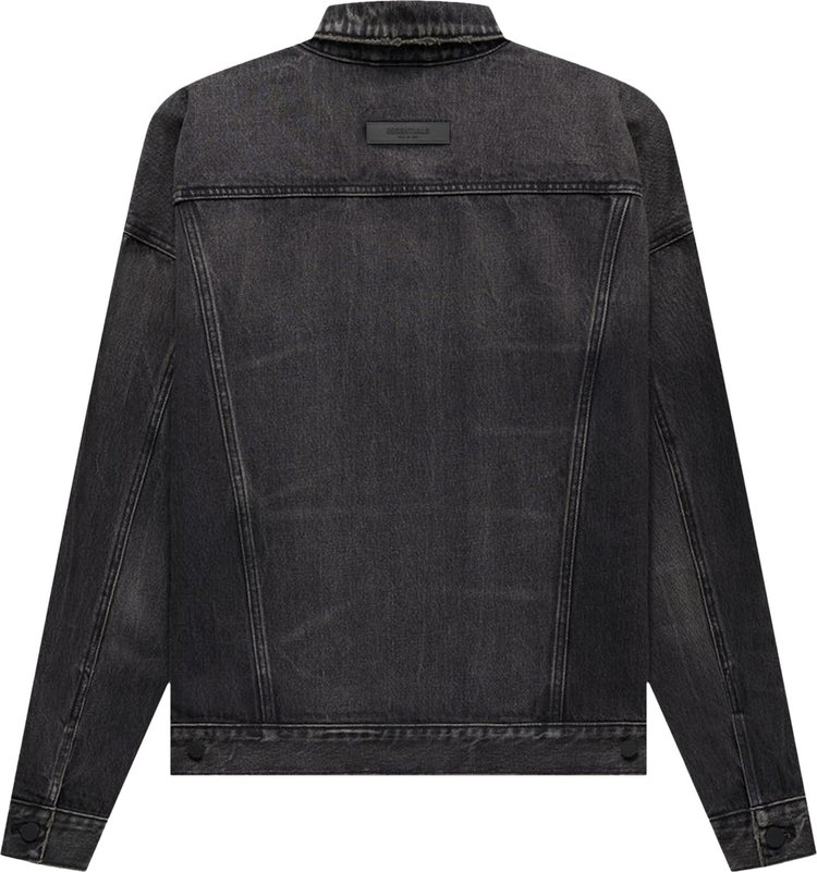 Fear of God Essentials Denim Jacket Black