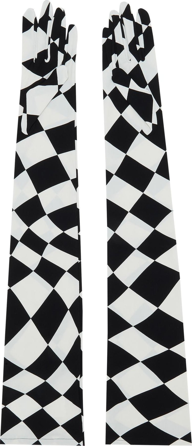 MM6 Maison Margiela Gloves Destorted Chess