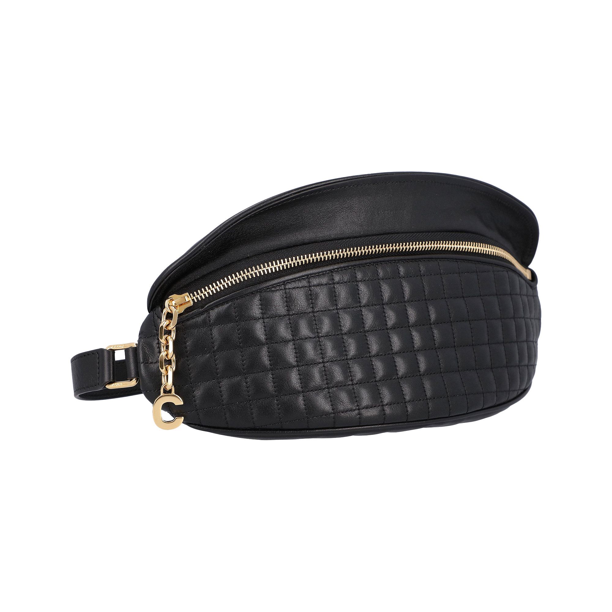 Buy CELINE C Charm Belt Bag Black 188153BFI38NO GOAT