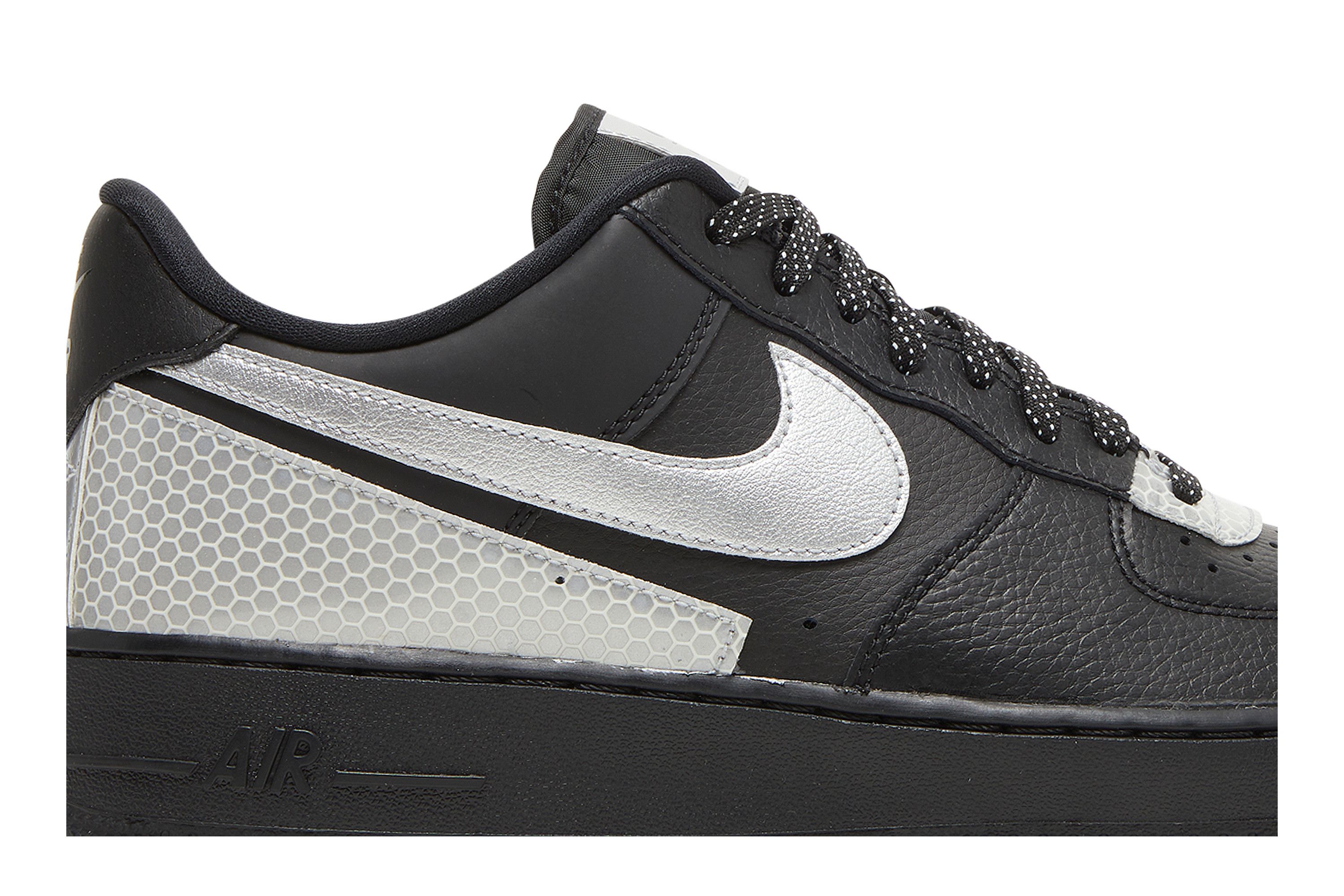 Buy 3M x Air Force 1 07 LV8 Black CT2299 001 GOAT