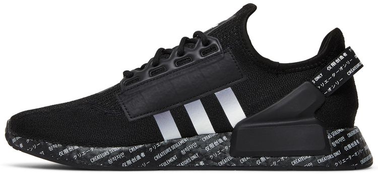 Adidas NMD R1 V2 Script Black