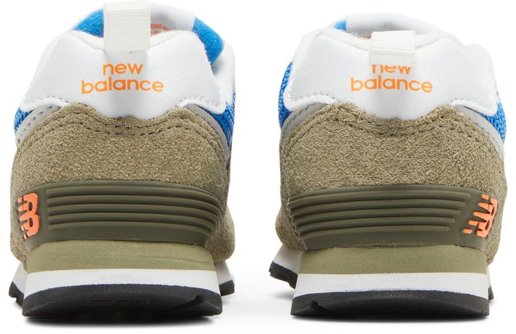 New Balance 574 Bungee Toddler True Camo Vibrant Orange