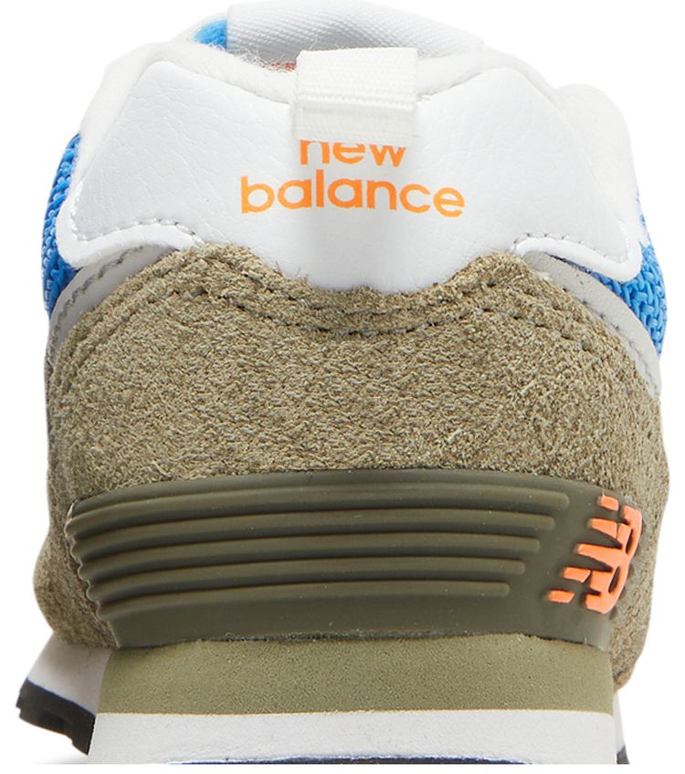 New Balance 574 Bungee Toddler True Camo Vibrant Orange