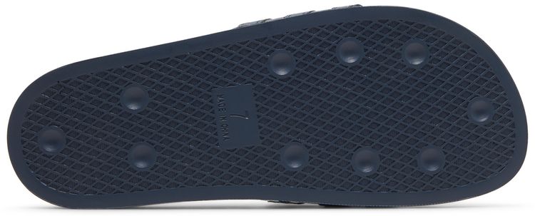 Adidas Wmns Adilette Slide Stitched   Collegiate Navy