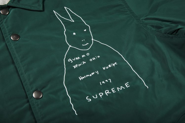 Supreme Gummo Coaches Jacket Dark Green
