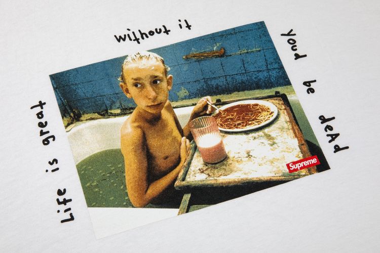 Supreme Gummo Bathtub Tee White