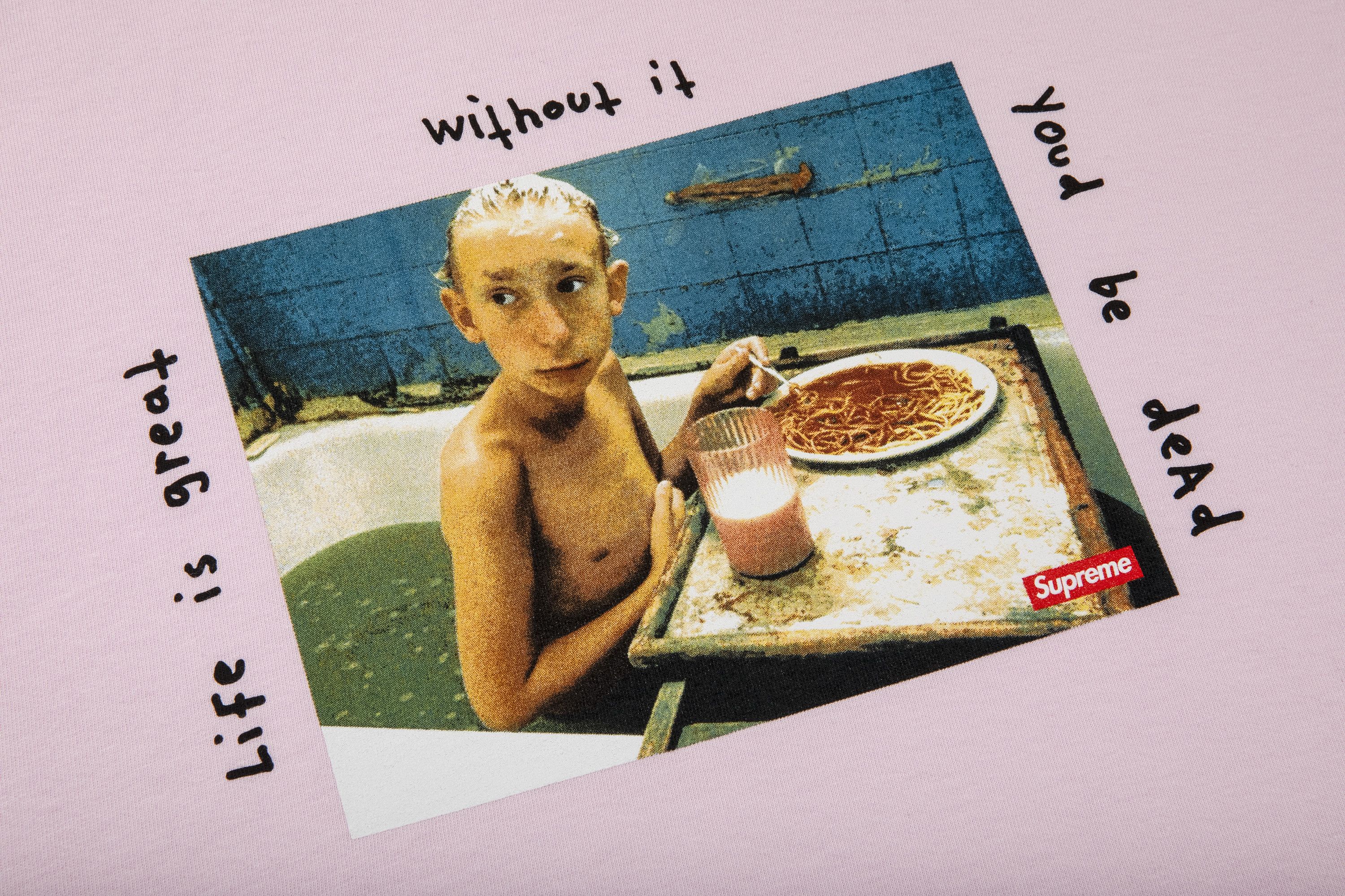 Buy Supreme Gummo Bathtub Tee 'Light Pink' - SS22T3 LIGHT