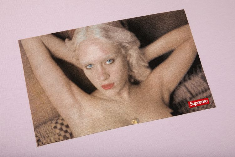 Supreme Gummo Dot Tee Light Pink