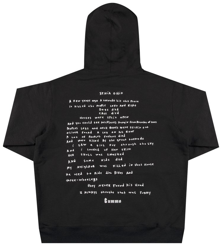 Supreme Gummo Hooded Sweatshirt Black