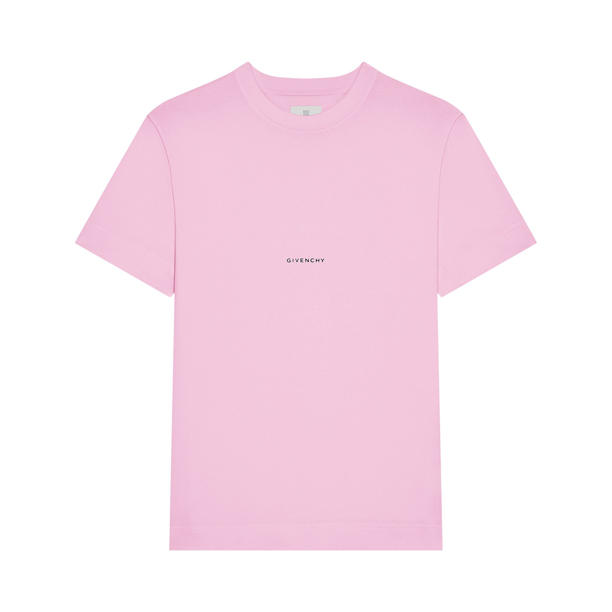 Buy Givenchy Classic Fit Logo T Shirt Light Pink BM71F83Y6B 681 GOAT
