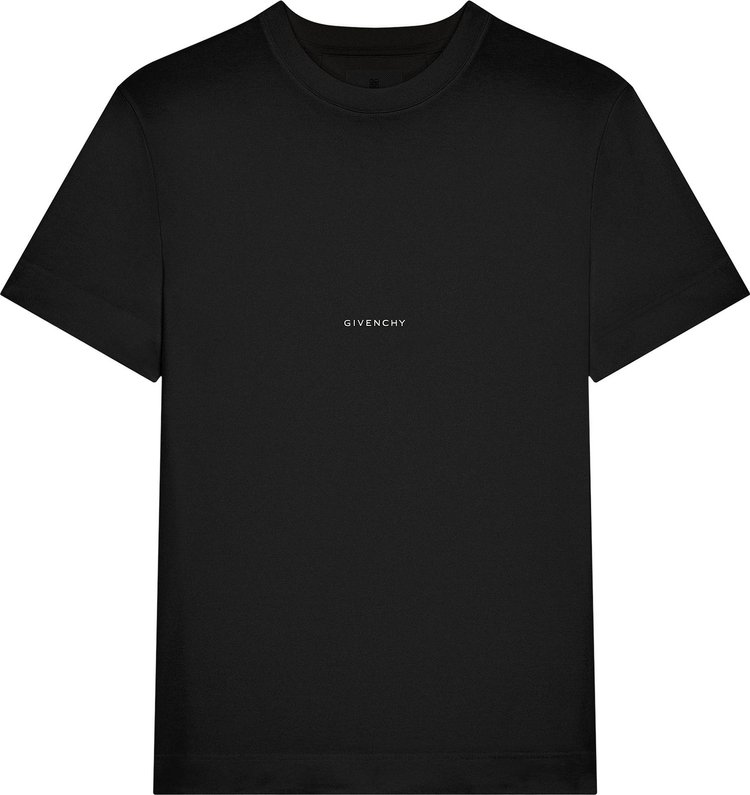 Givenchy Classic Fit Logo T-Shirt 'Black'