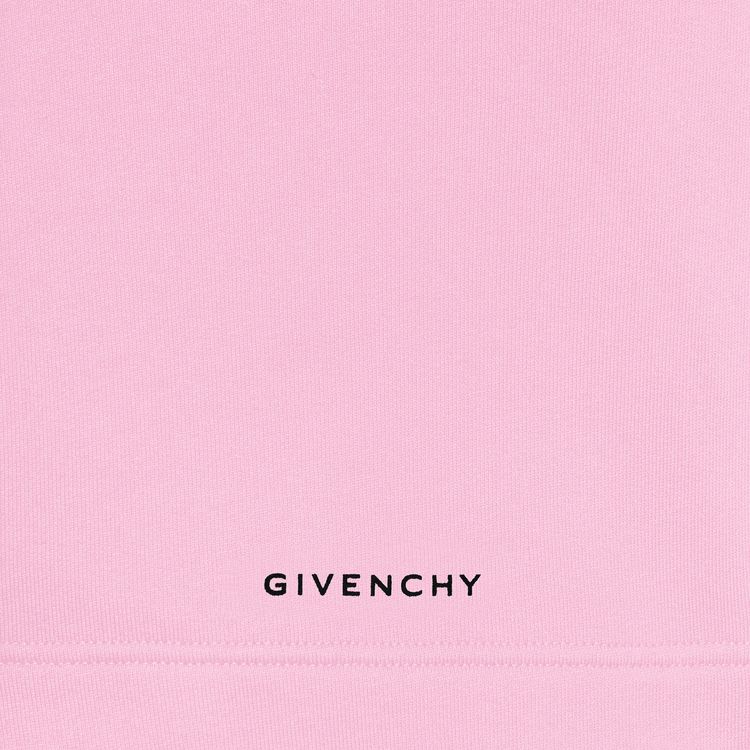 Givenchy Boxy Fit Logo Bermuda Light Pink
