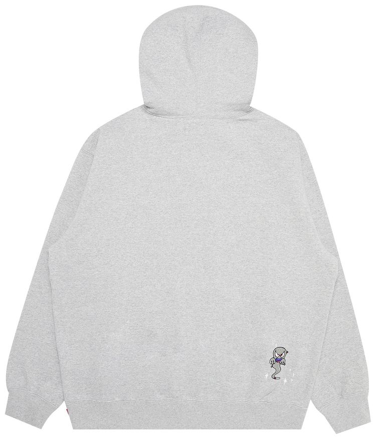 Supreme Angel Hooded Sweatshirt Heather Grey