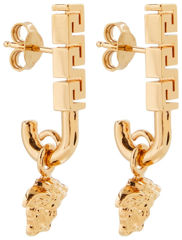 Versace La Medusa Earrings Gold