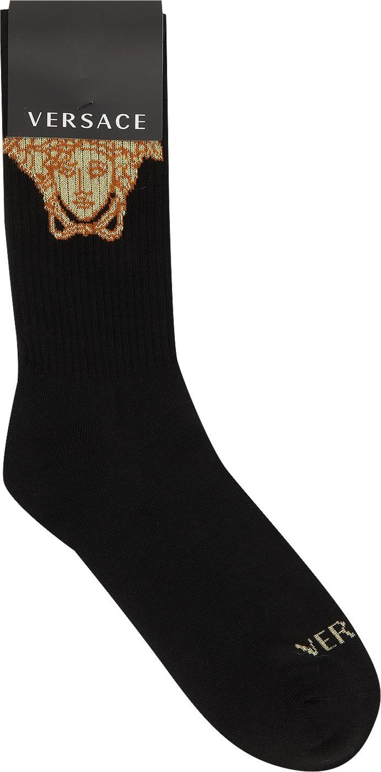 Versace Medusa Socks Black