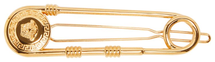 Versace Metal Hair Pin Versace Gold