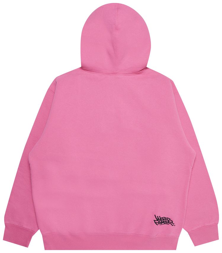 Supreme Handstyle Hooded Sweatshirt Magenta