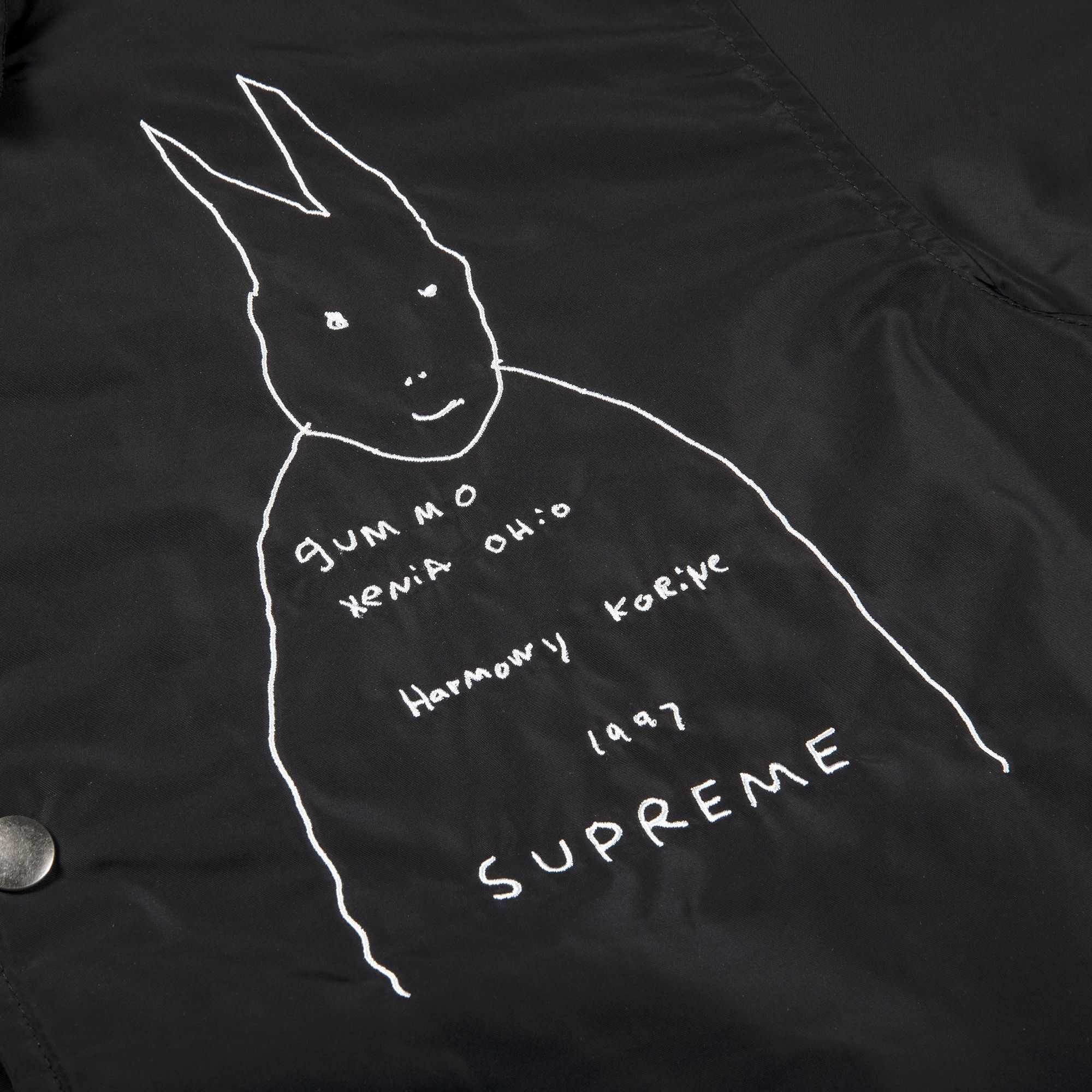 Buy Supreme Gummo Coaches Jacket 'Black' - SS22J60 BLACK | GOAT