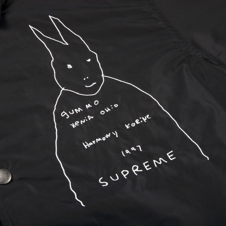 Supreme Gummo Coaches Jacket Black