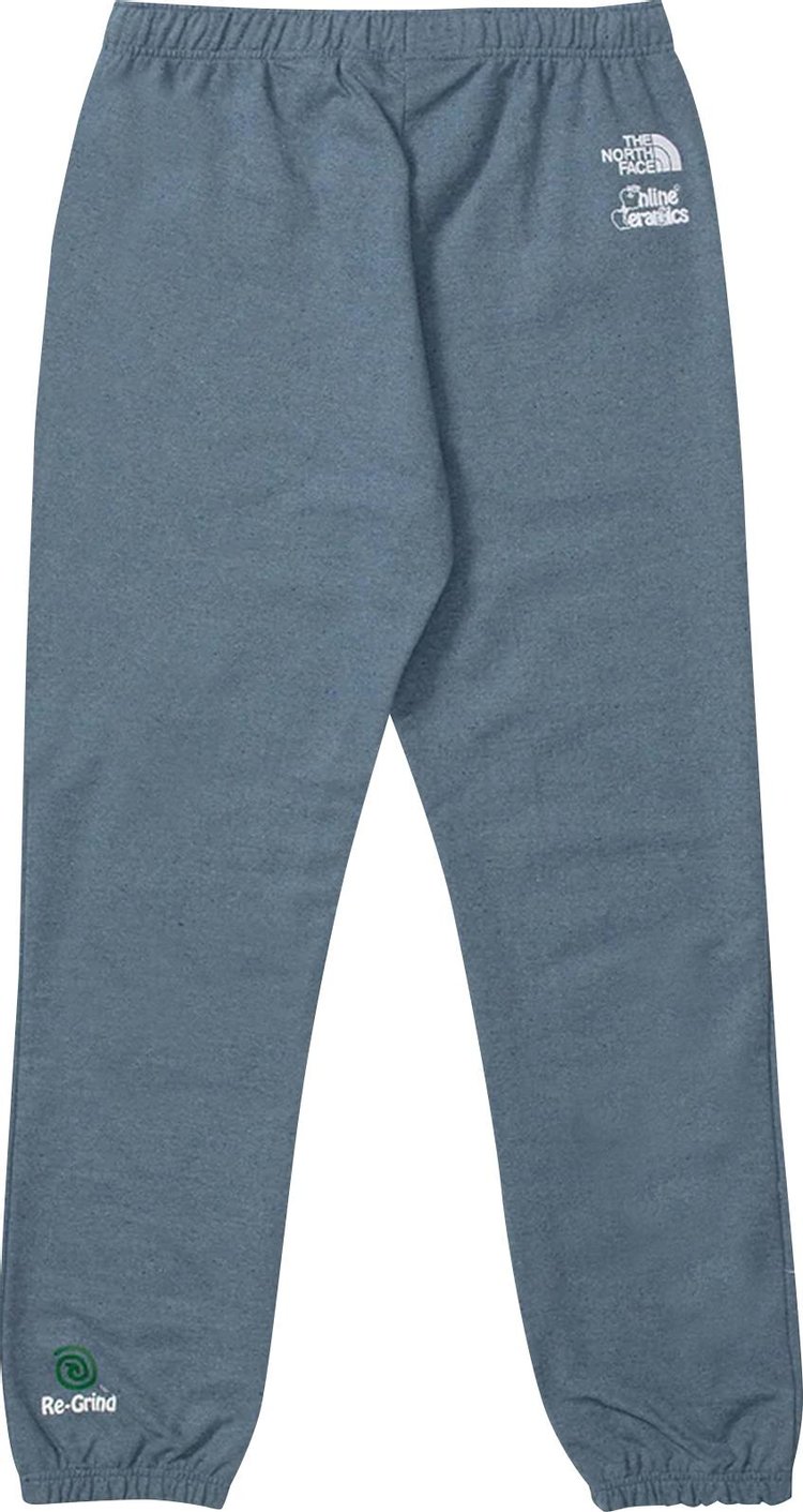 The North Face x Online Ceramics Graphic Sweatpants Blue Regrind