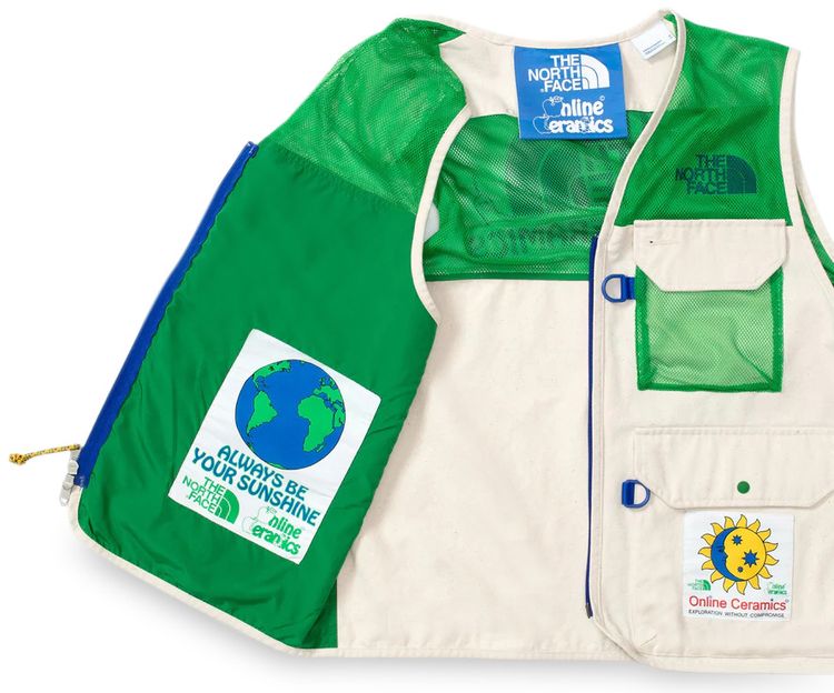The North Face x Online Ceramics M66 Utility Field Vest Raw Undyed