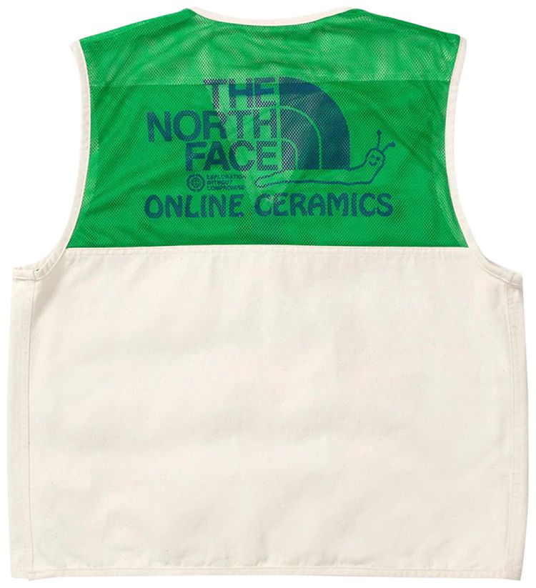 The North Face x Online Ceramics M66 Utility Field Vest Raw Undyed