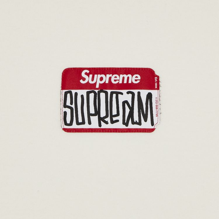 Supreme Gonz Nametag Short Sleeve Top Natural