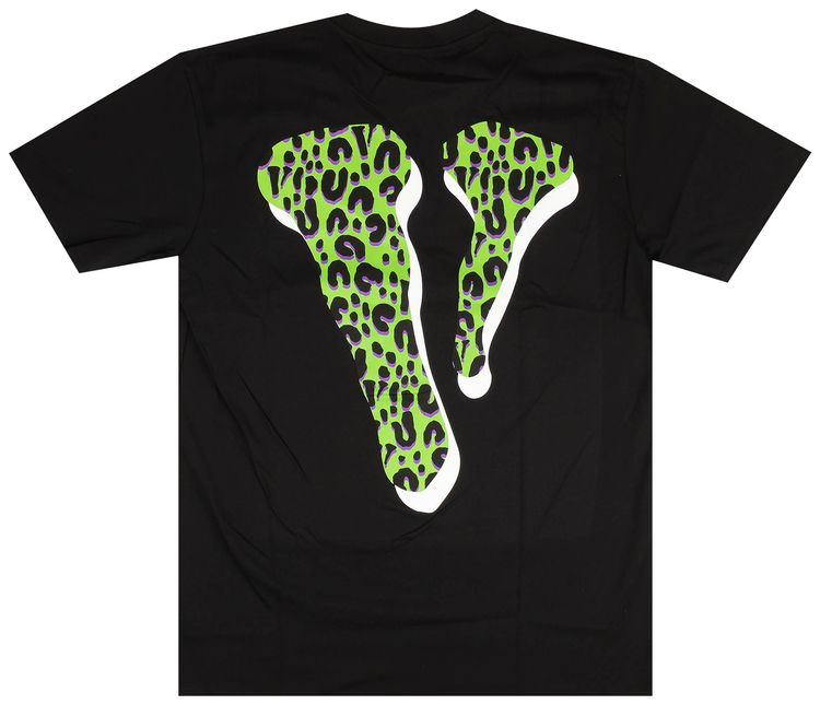 Vlone x Rodman Cheetah Hair T Shirt Black