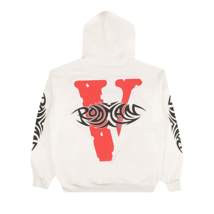 Vlone x Rodman Muy Thai Hoody White