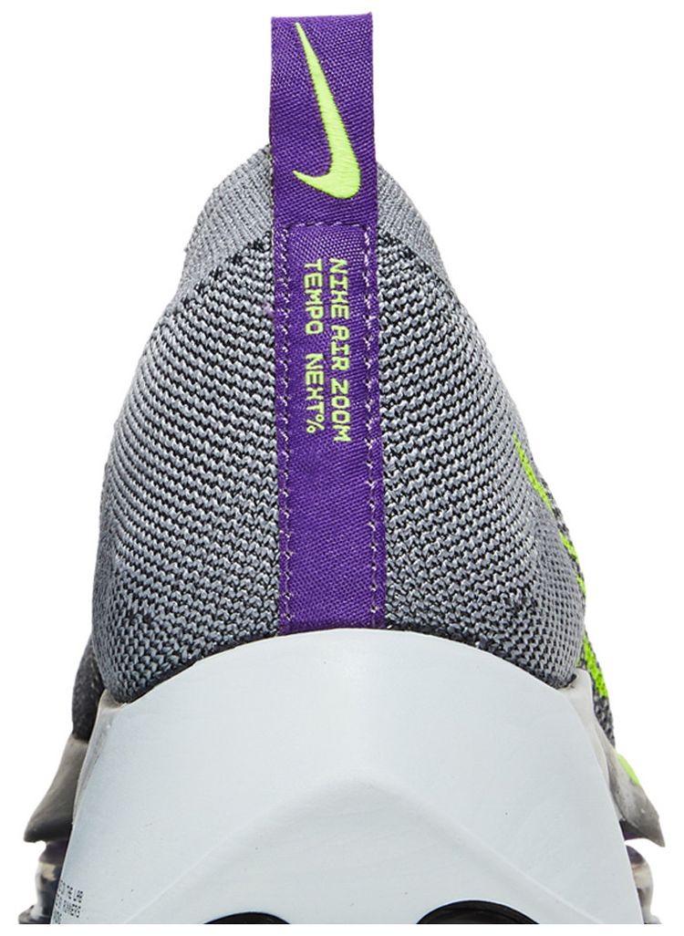 Nike Air Zoom Tempo NEXT Flyknit Particle Grey Volt