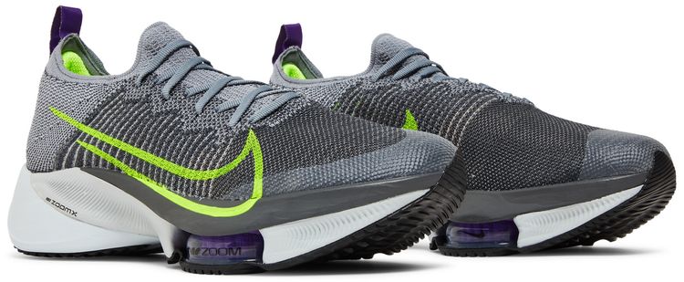 Nike Air Zoom Tempo NEXT Flyknit Particle Grey Volt